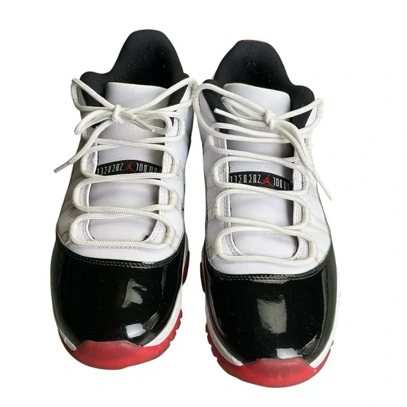 Jordan Air Jordan 11 Retro Low Concord-Bred White Black Red AV2187-160 2020 - Picture 12 of 16